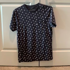 JCrew Tshirt with boats and front pocket (M)
